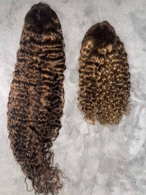 Water wave highlights - SS Lux Hair Extensions
