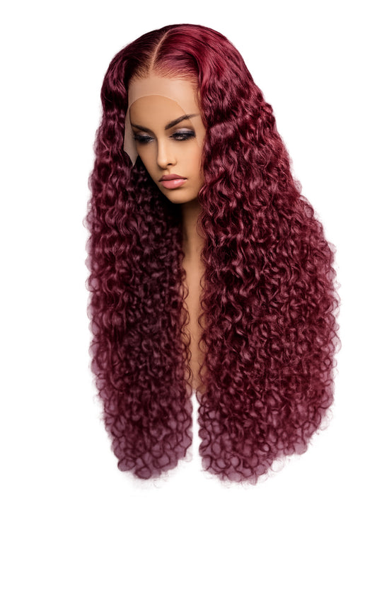 Burgundy 99j Curly
